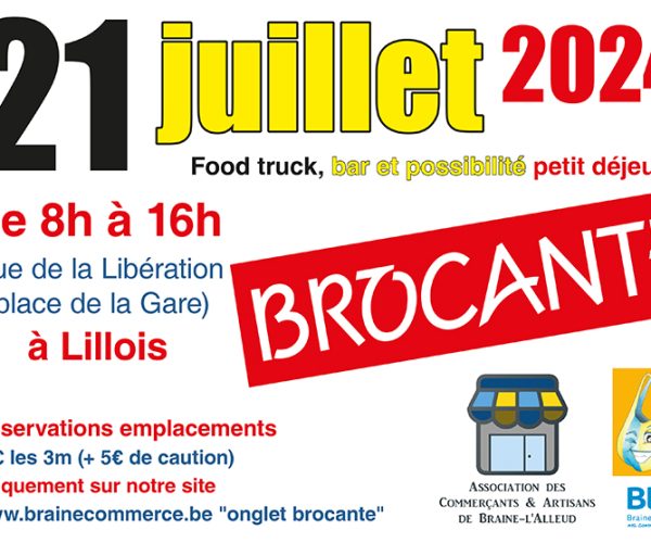 Brocante du 21 Juillet