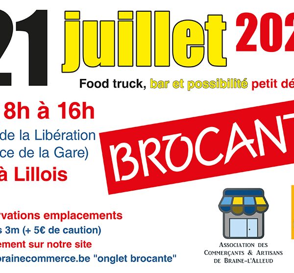 Brocante du 21 Juillet